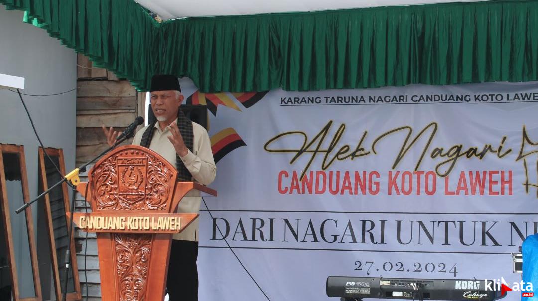 Alek Nagari Canduang Koto Laweh, Mahyeldi : Pemprov Mendukung Penguatan Nagari