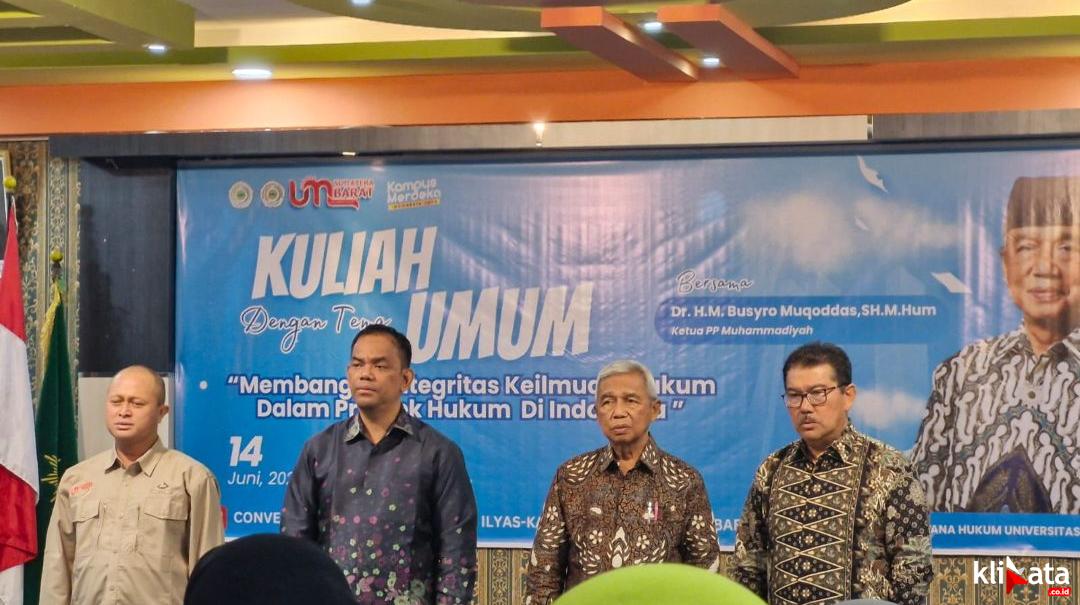 Fakultas Hukum UMSB Gelar Kuliah Umum Bersama Dr.Busro Muqoddas, S.H, M.Hum