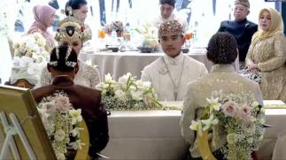 Putra Bungsu Presiden Jokowi Resmi Menikah