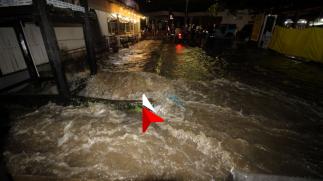 Hujan Tidak Begitu Deras Membuat Kota Bukittinggi Banjir